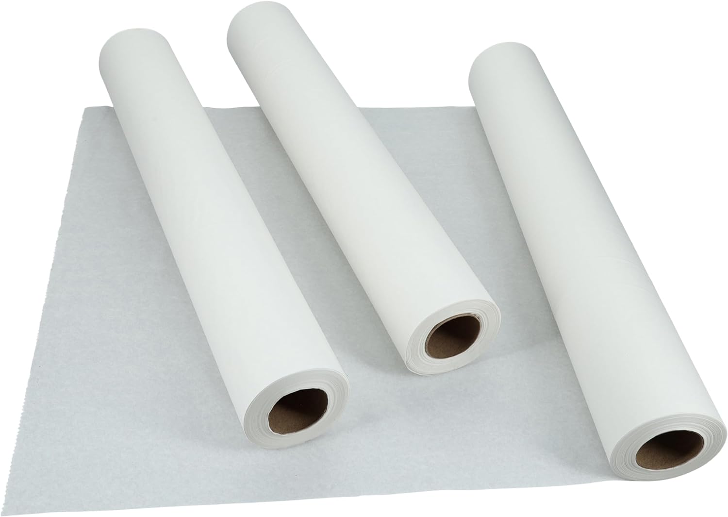 Henry Schein Exam Table Paper Smooth White, Disposable, Latex Free, Light Weight for Patient Protection