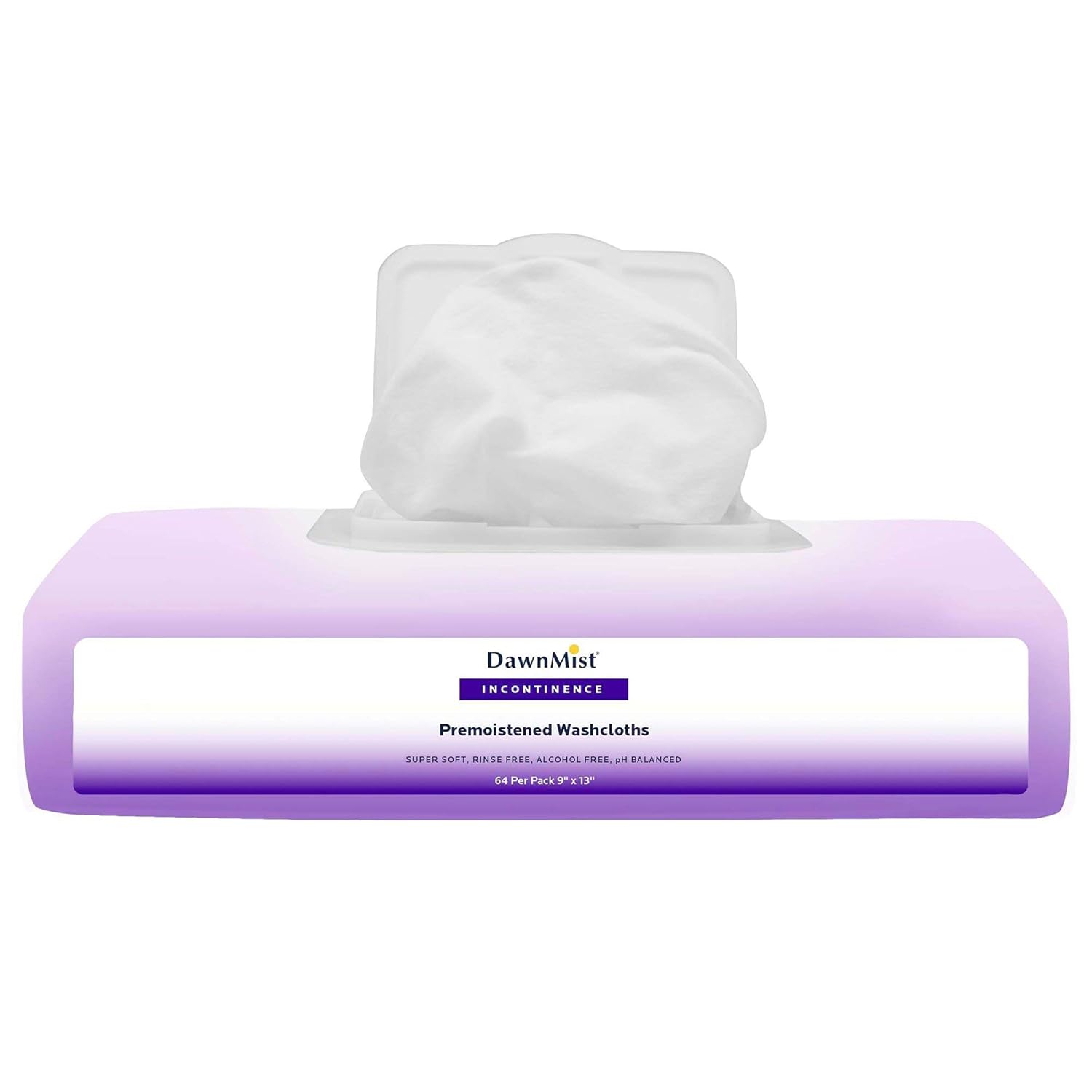 Dawn Mist Personal Wipe Soft Pack Aloe/Lanolin Fresh Scent 64 Count, AW4750 - CASE of 8