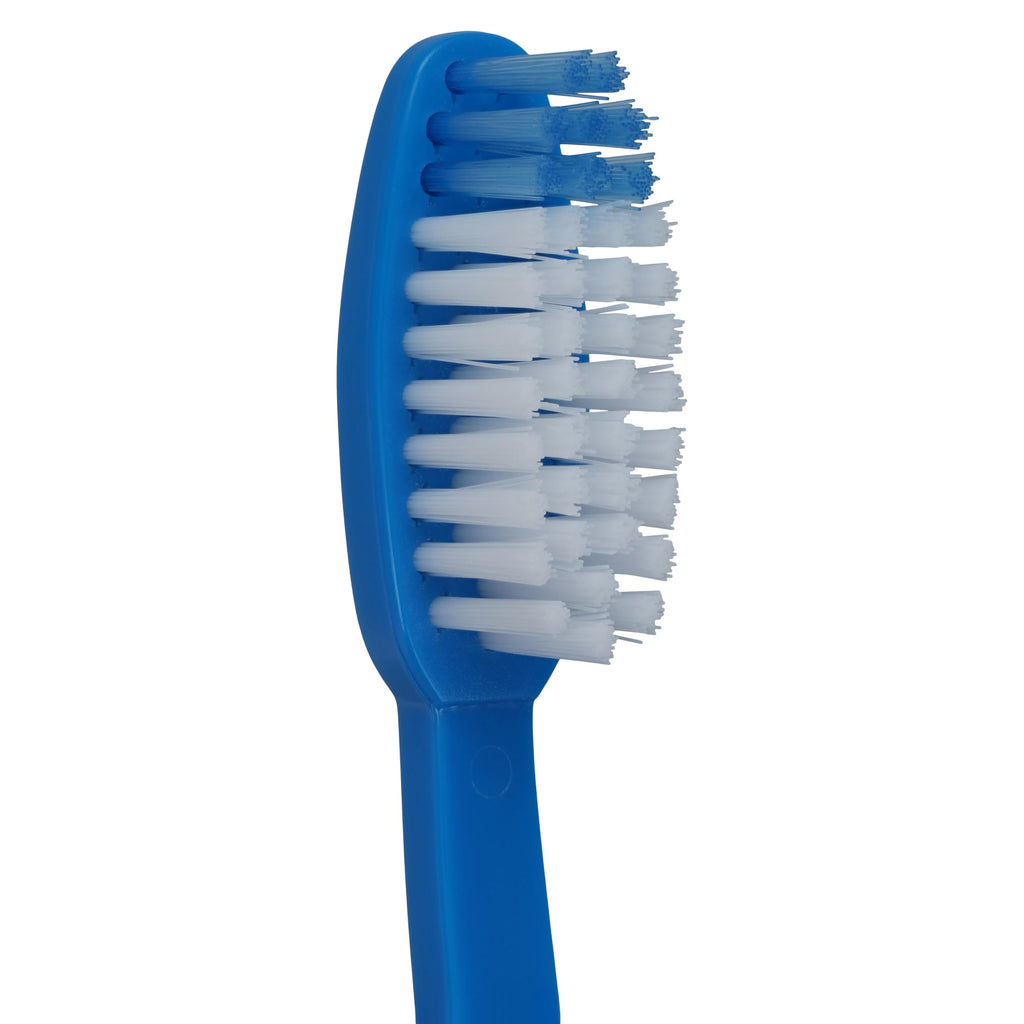 Henry Schein Acclean Adult Toothbrush, Angled Compact Head with 40 Tuf