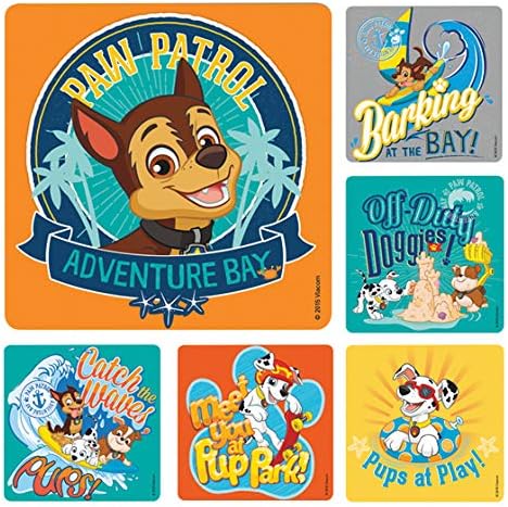 Sherman Specialty Stickers 6 Assorted Designs- 100 per Pack