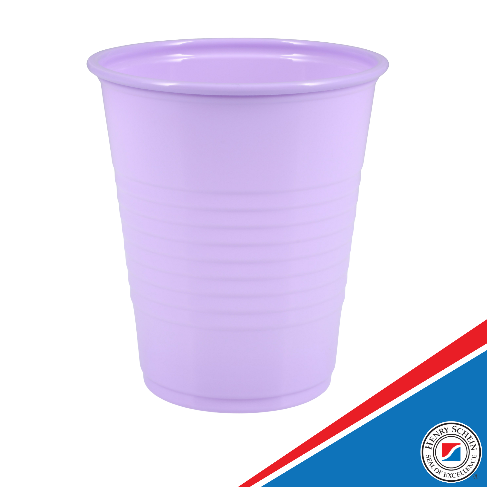 Essentials Healthcare Products Plastic Drinking Cups - Lavender 5 oz Disoposable Cups for Cold Beverages, Parties, Office, or Medical Use - Durable & Convenient