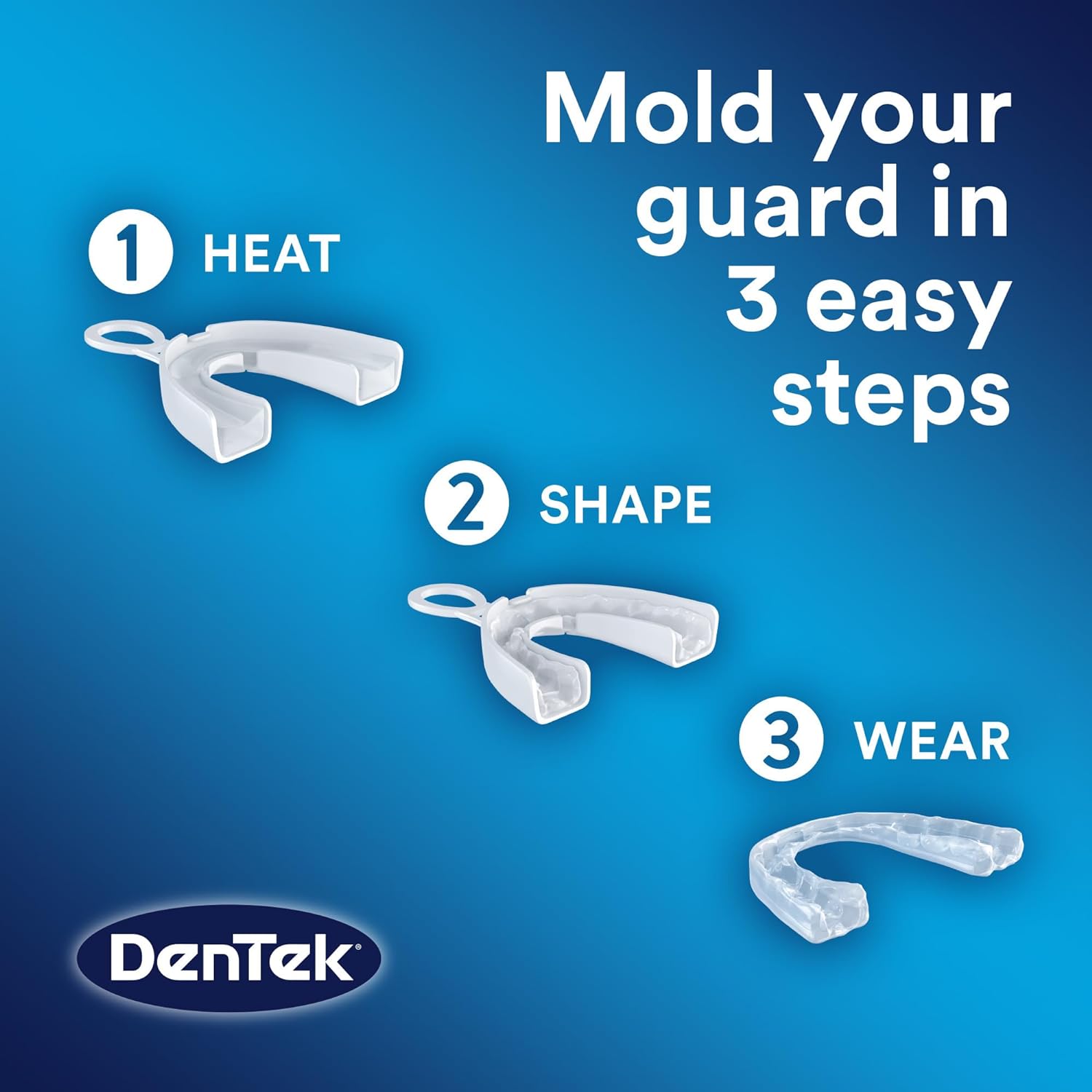 DenTek Mouth Guard for Nighttime Teeth Grinding, Professional-Fit Dental Guard