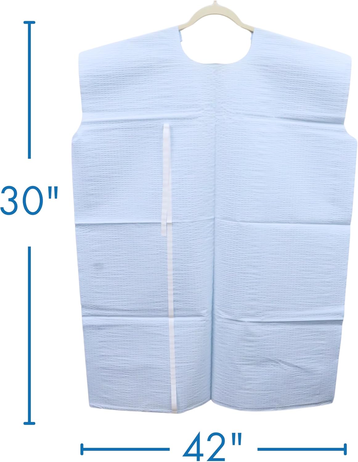 Henry Schein Premium Disposable Exam Gown – Unisex, Soft & Comfortable – Medium/Large (30" L x 42" W) – 50 Gowns per Case – Ideal for Medical, Clinic, or Personal Use