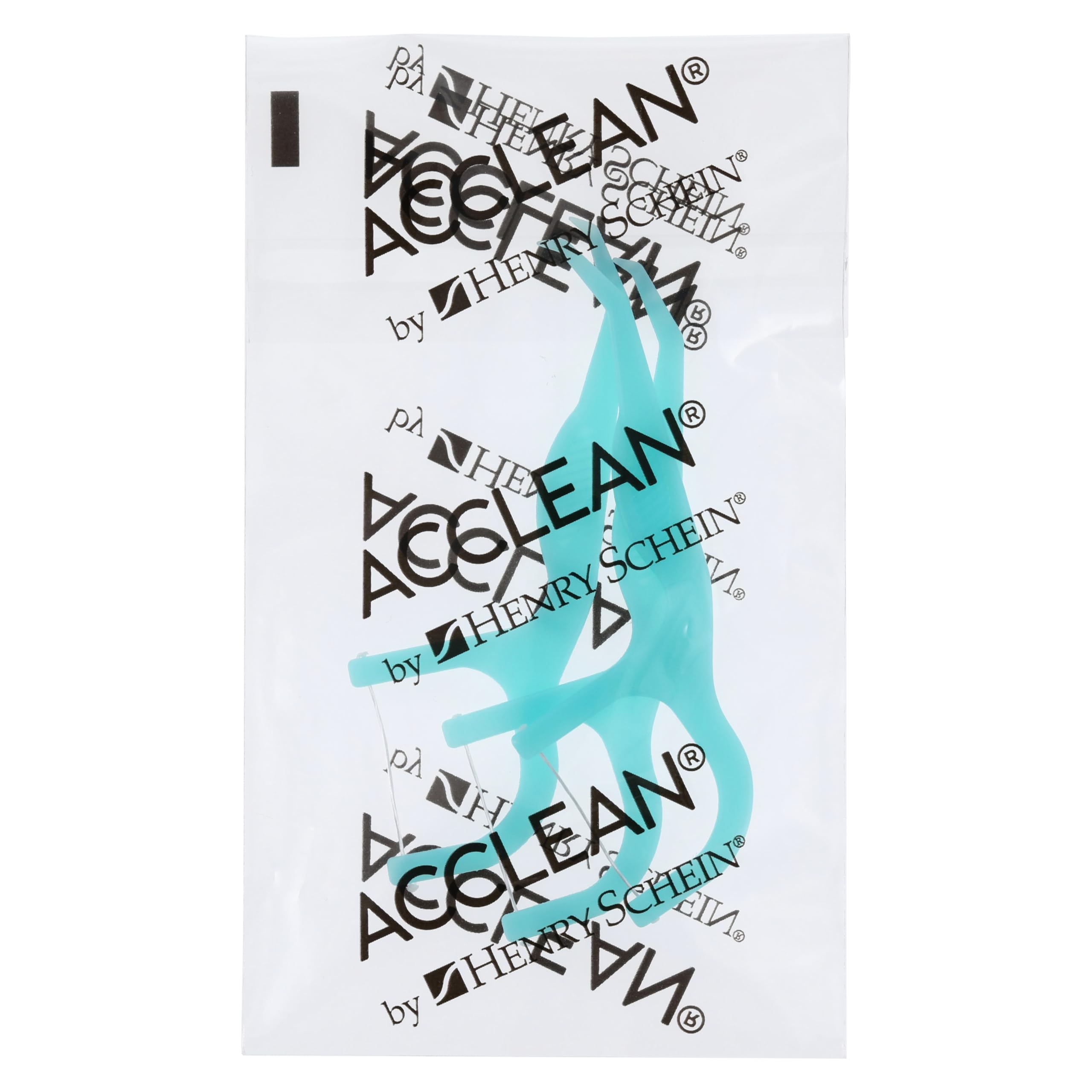 Acclean Dental Flossers Unflavored, 144 Count (48 Packs of 3), Interdental Floss Picks with Gum Stimulator, Shred-Resistant Floss, Dispenser Box for Easy Storage