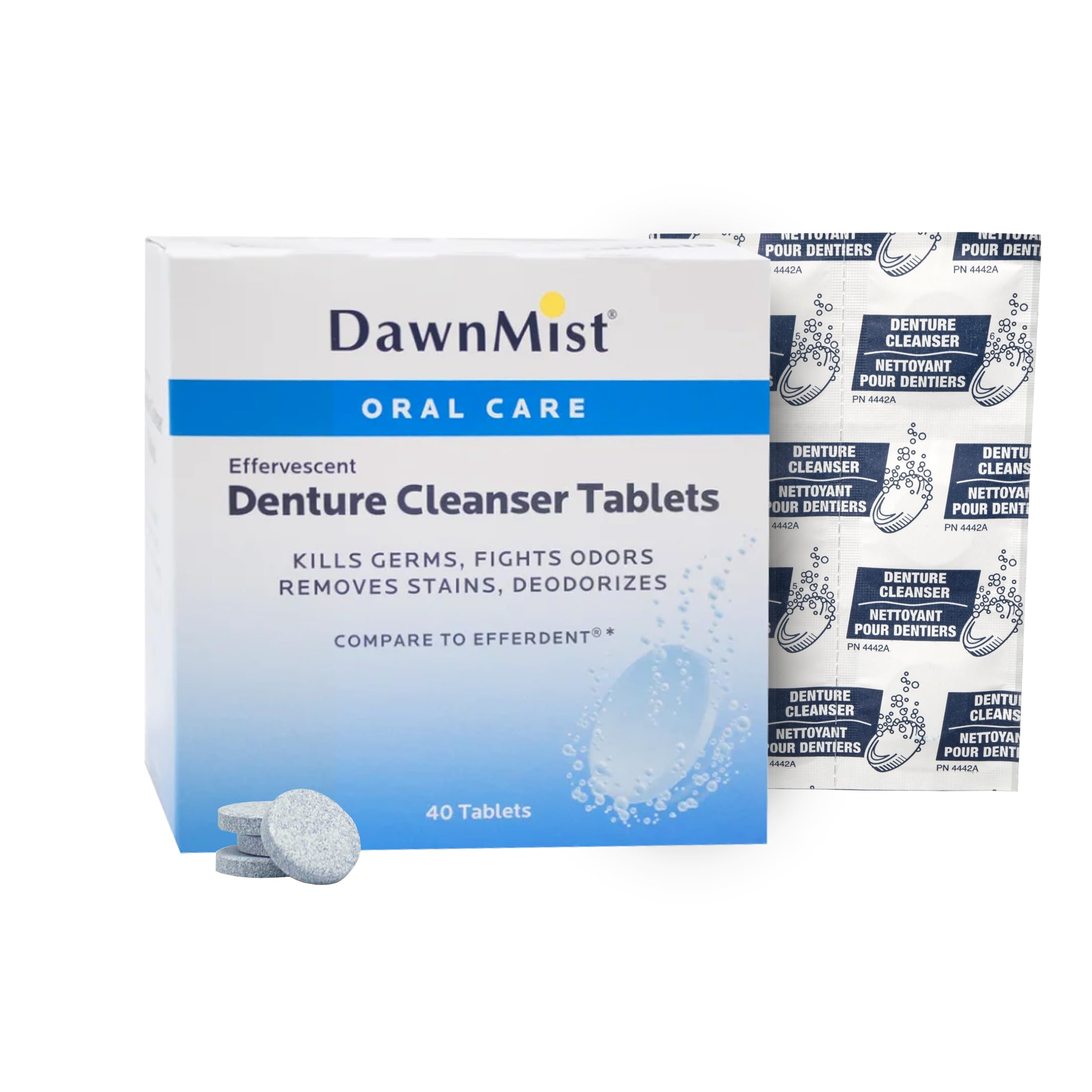Dawn Mist Denture Cleaner Tablet