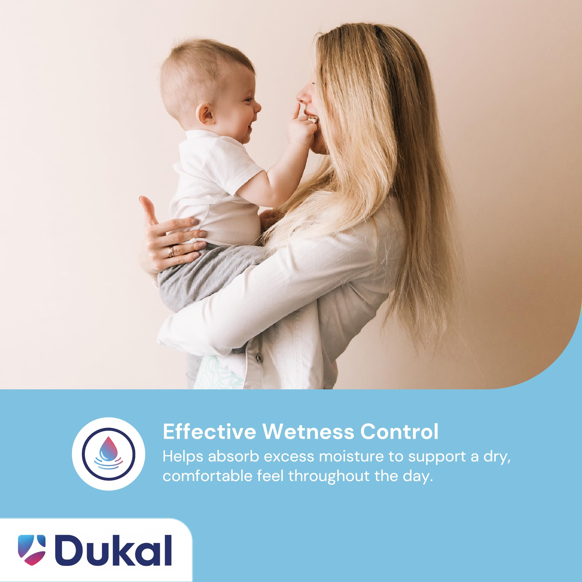 Dukal DawnMist Baby Powder with Cornstarch, 4 oz Bottles, Pack of 48 – Gentle, Talc-Free Formula for Soothing & Drying Baby Skin