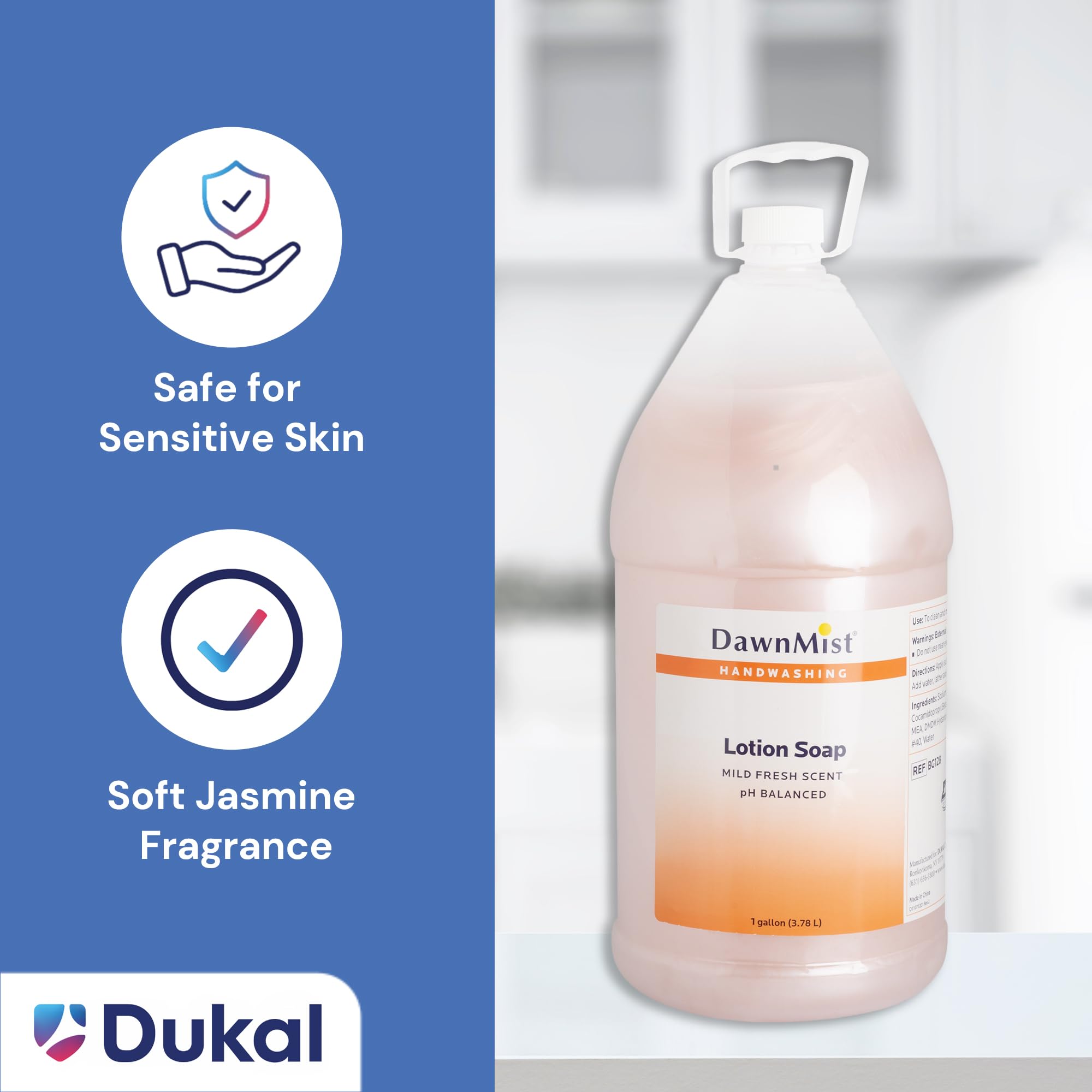 DawnMist DUK BG128 Dawnmist Lotion Soap, 1 Gallon