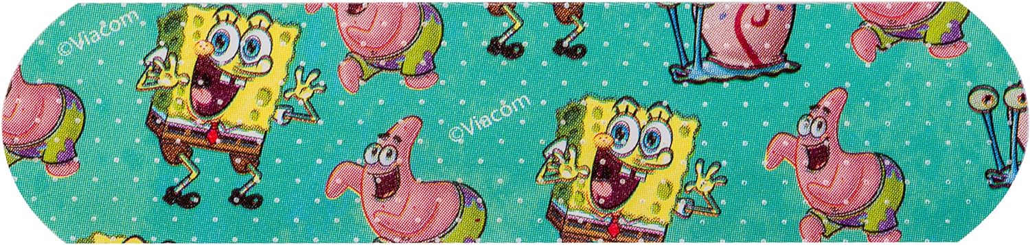 Adhesive Bandages for Kids - (Spongebob First Aid Supplies) (Sterile Stat-Strip 100 Count Box)