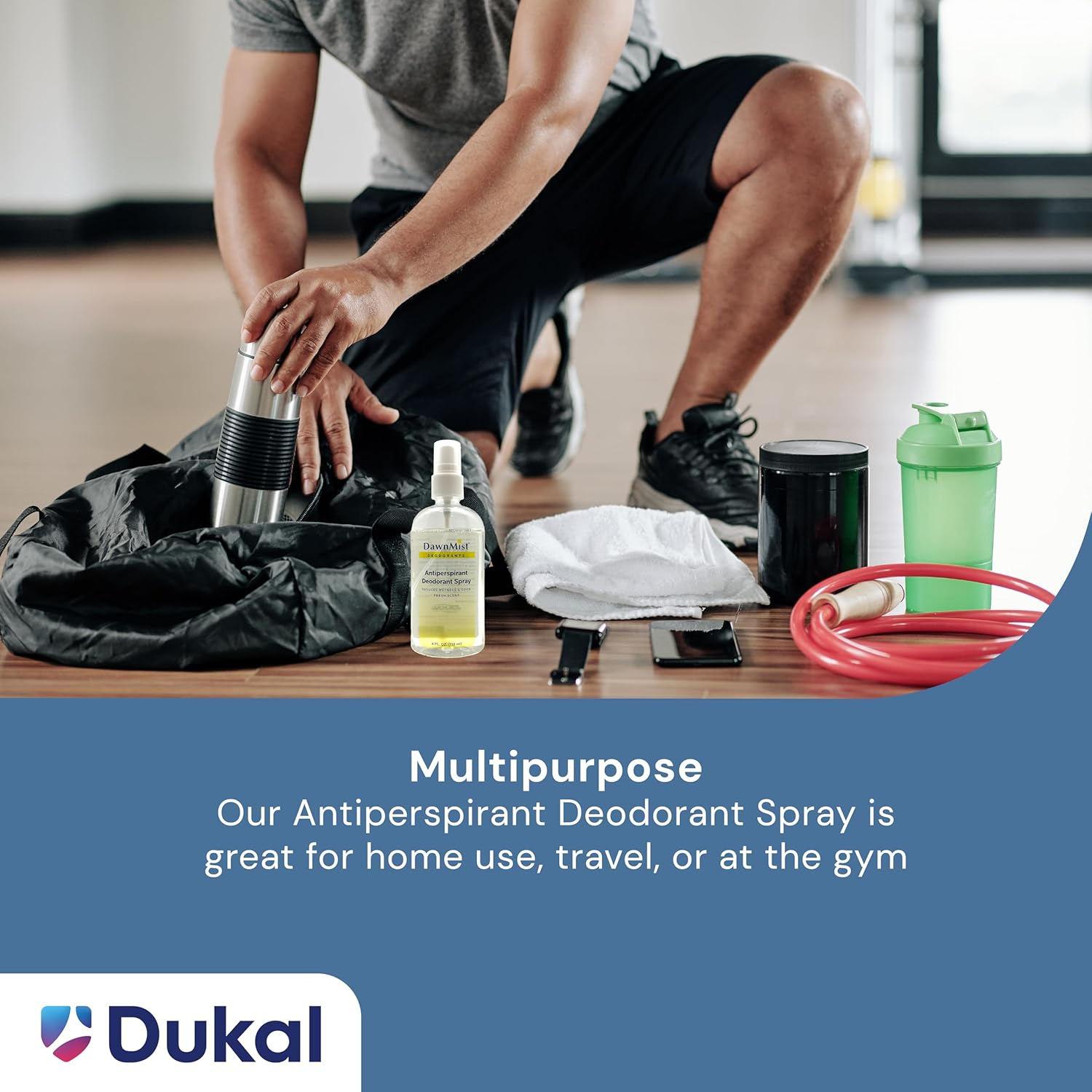 Dukal PSD40 Dawn Mist Antiperspirant Deodorant, 4 oz, Pump Spray, Pack of 48