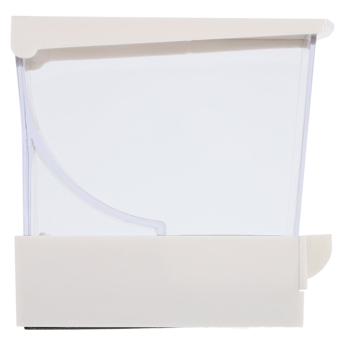 Henry Schein Dental Cotton Rolls Holder and Dispenser with Nonslip Base(Cotton Rolls Not Included), Hold up to 50 Cotton Rolls, Clear