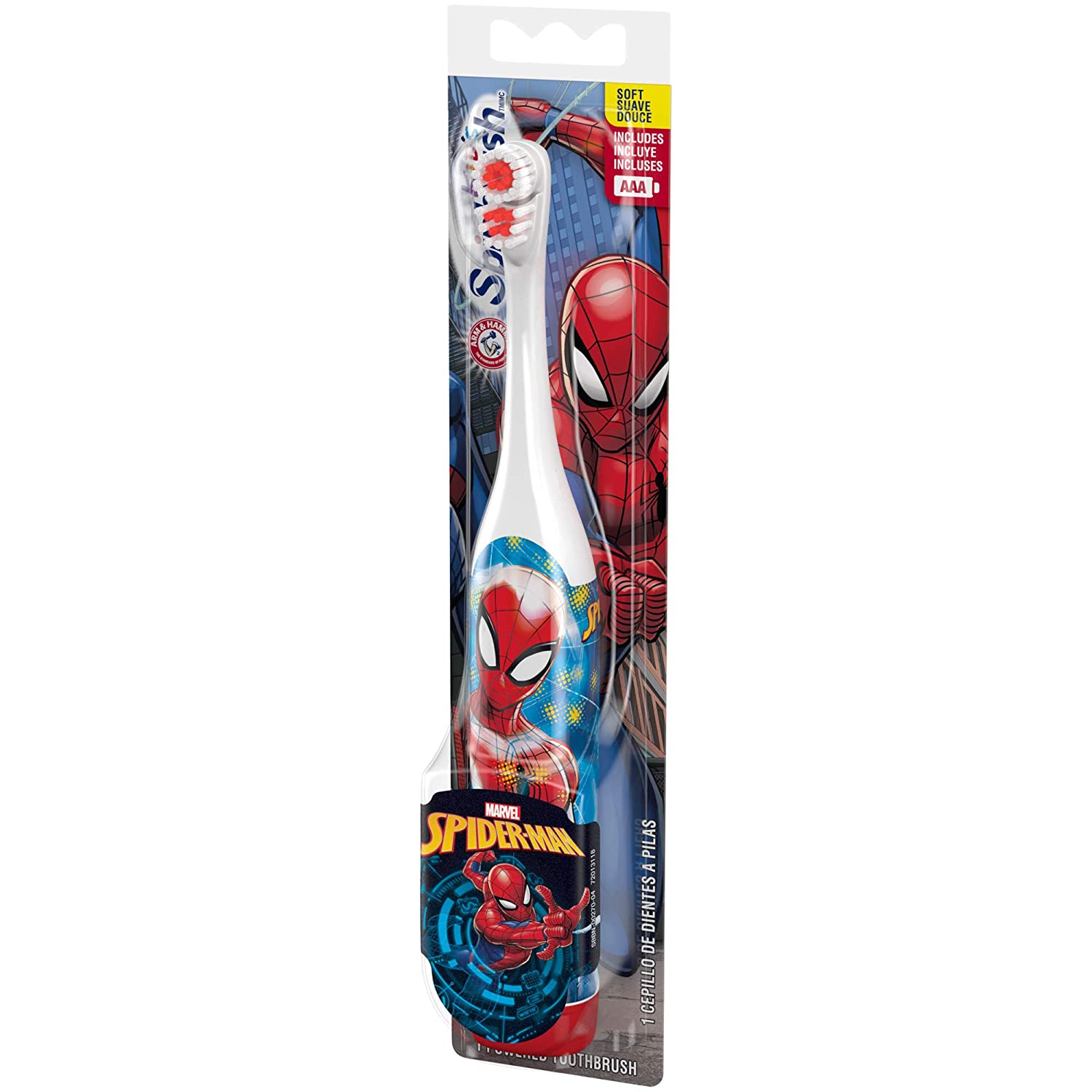 Arm & Hammer Kid’s Spinbrush Spiderman Powered Toothbrush, 1 count