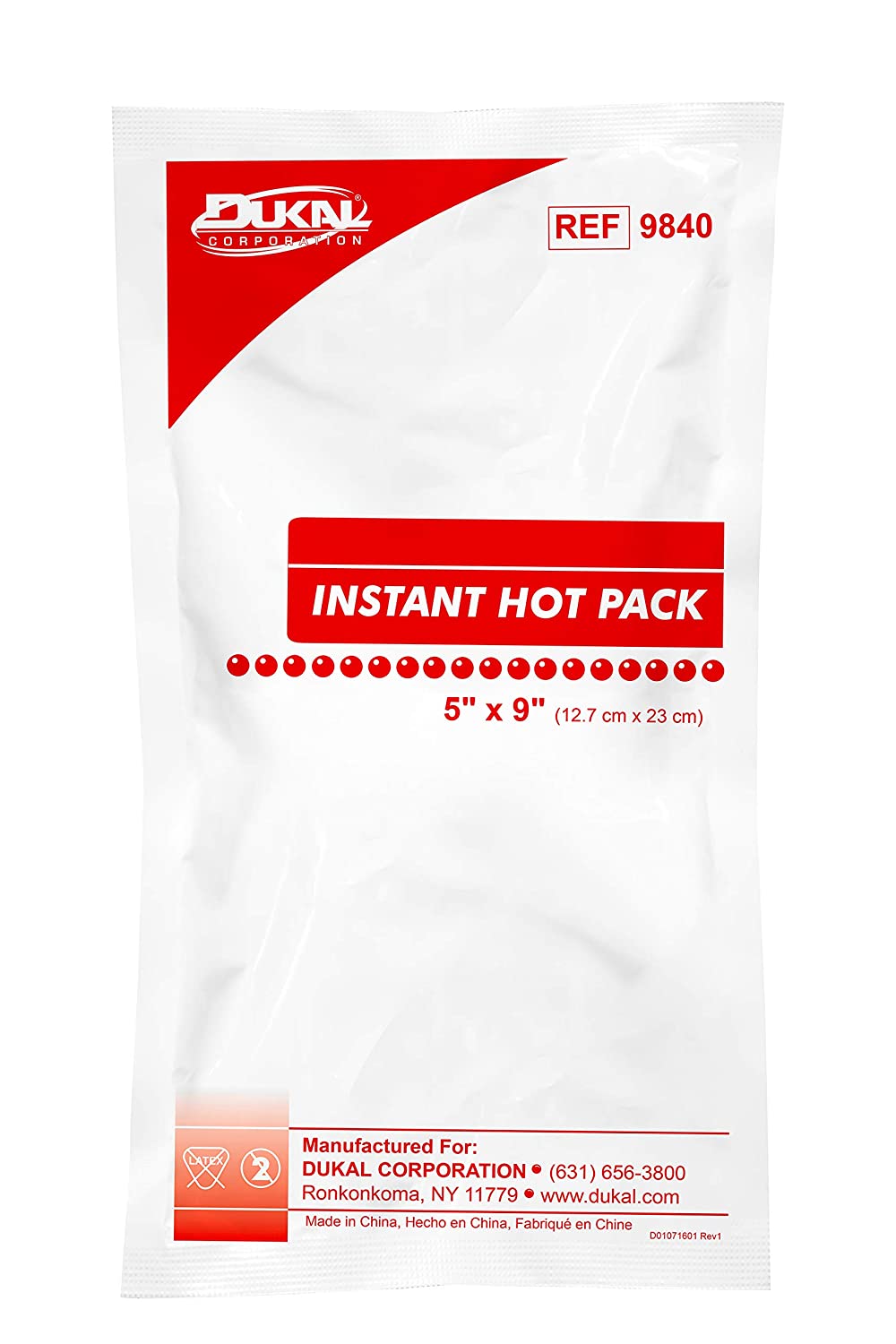 Hot Pack, Instant, Non-Sterile, 5" x 9", 24/cs