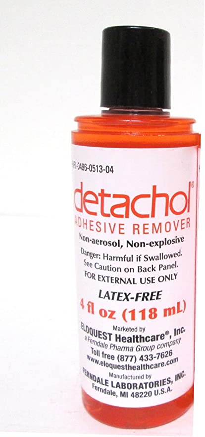 Detachol Adhesive Remover 4oz Flip Top Bottle