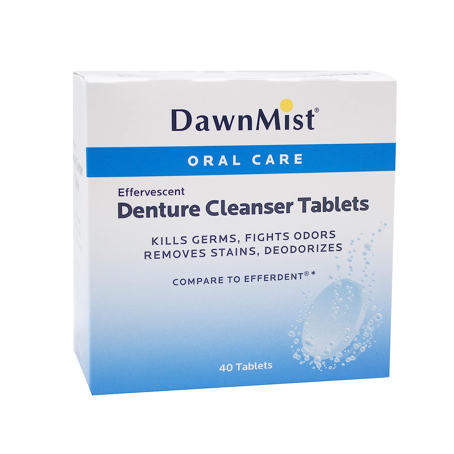 DawnMist Denture Tablets (Box of 40)