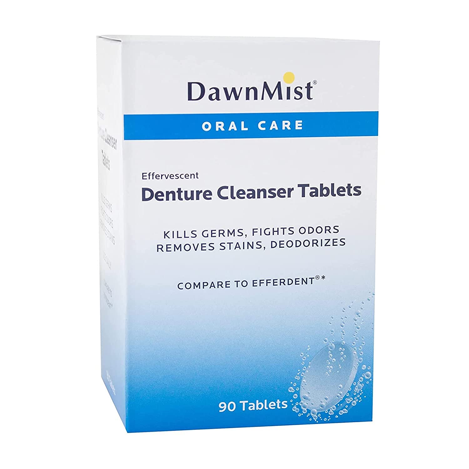 Dukal Dawnmist Denture Tablets, 90/bx DEN6290