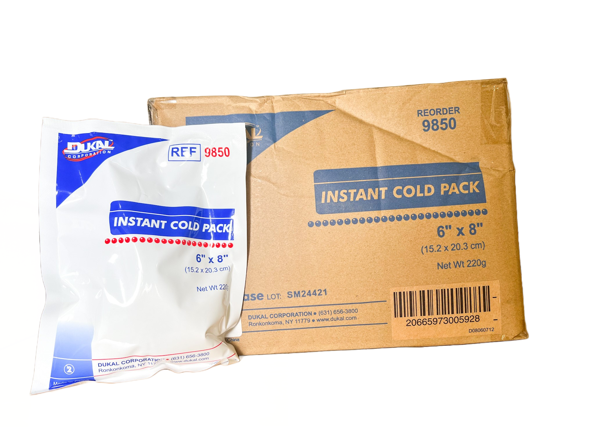 Dukal 9850 Instant Cold Pack, Non-Sterile (Pack of 24)
