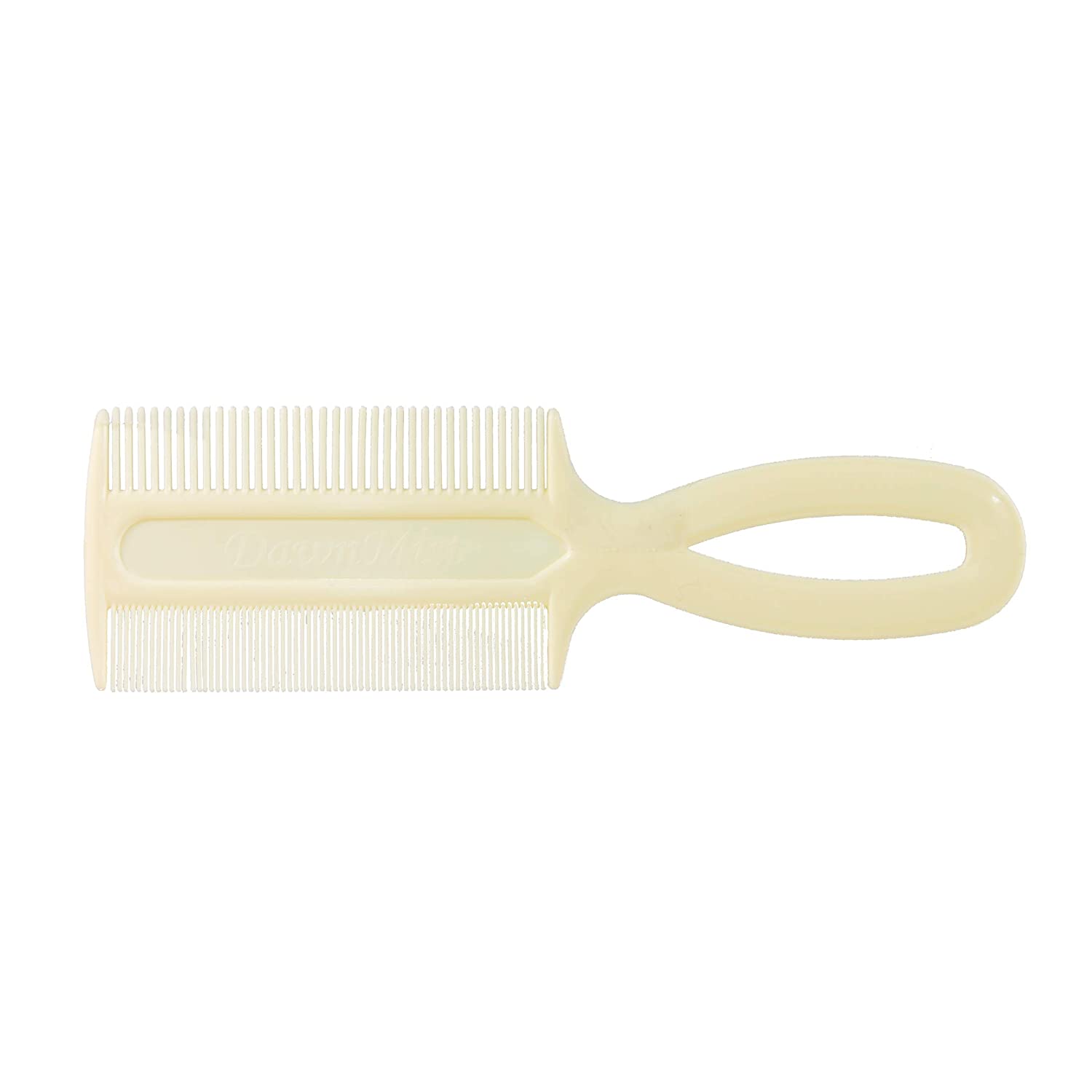 Dukal Dawn Mist Baby Comb and Brush, Two-Sided, Ivory (12 Bags of 72) (Pack of 864)