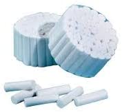 Cotton Rolls by Essentials Healthcare Products; 2,500 Count, #2 Medium, Non-Sterile. 1 1/2" x 3/8"