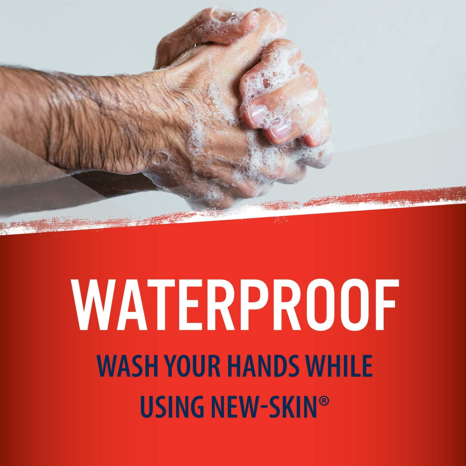 NEW-SKIN Liquid Bandage, Waterproof for Scrapes and Minor Cuts, 1 Ounce
