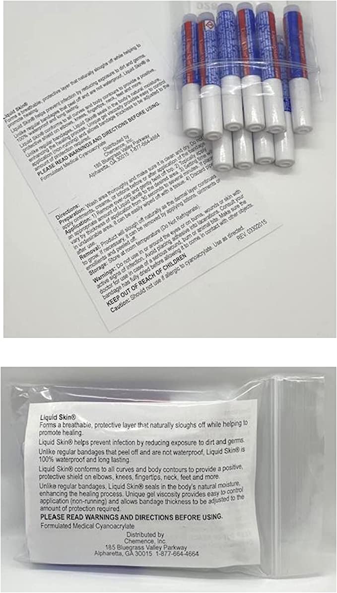 Medique Products 92812 Liquid Skin Bandage, 10 Pack