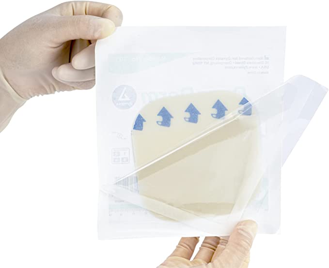 Dynarex Dynaderm Hydrocolloid Dressing, 4 X 4 Inch