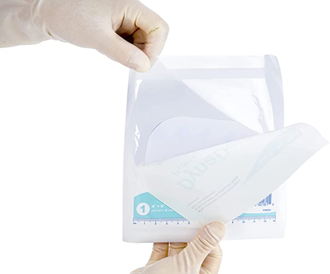 Dynarex Dynaderm Hydrocolloid Dressing, 4 X 4 Inch