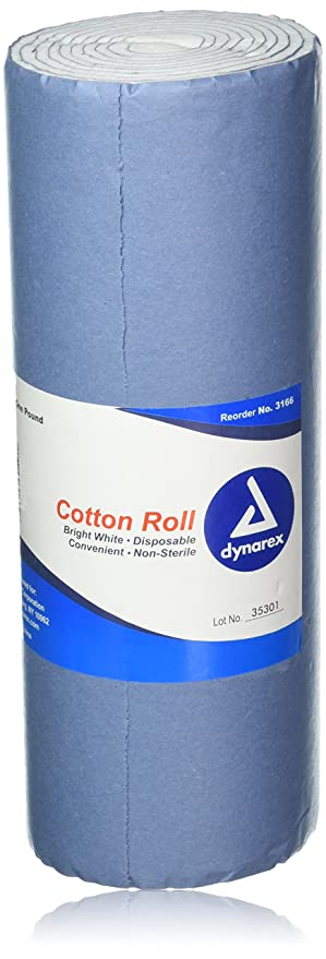 Dynarex Cotton Roll Non-Sterile 12"X56" 1 lb