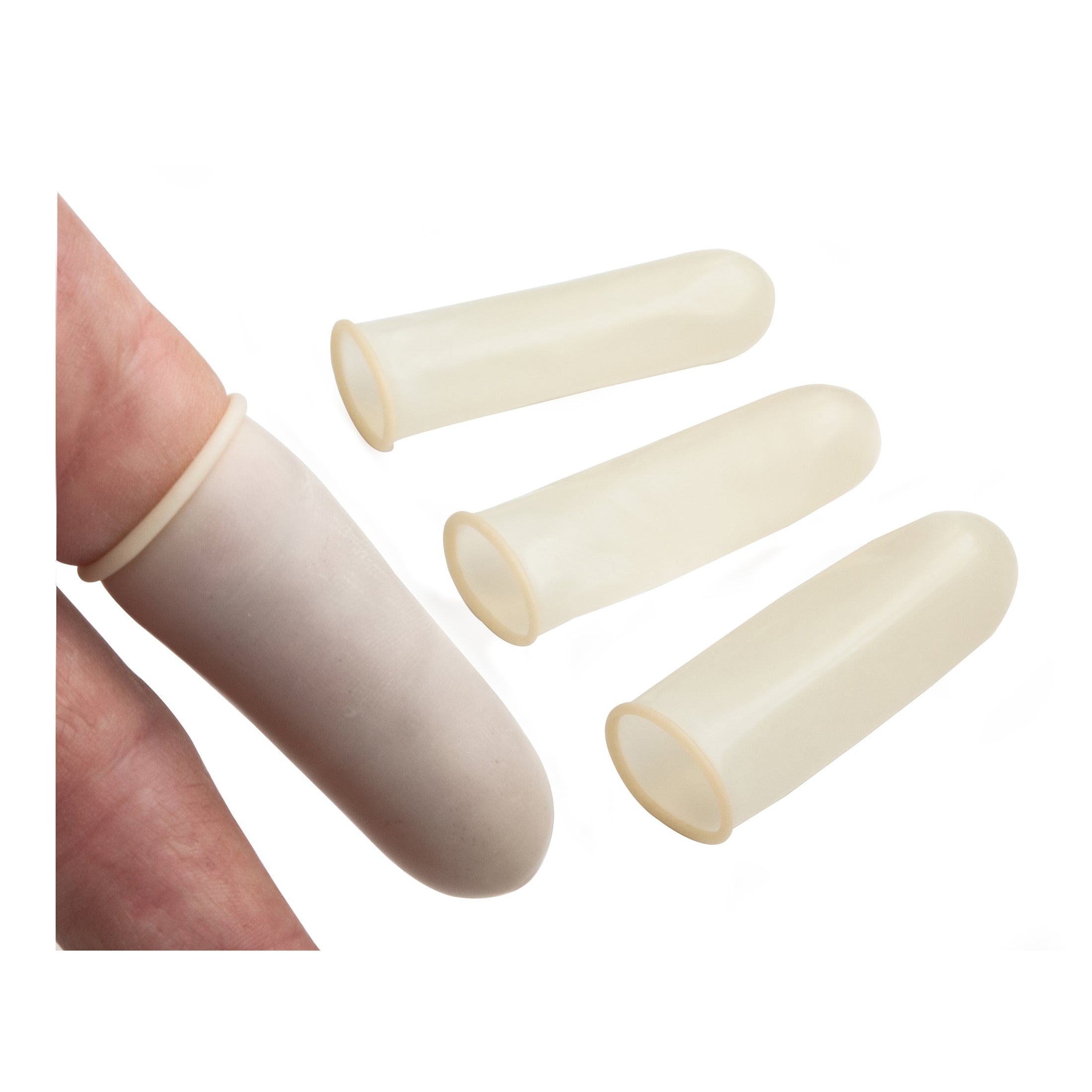 DUKAL 4404M Tech-Med Finger Cot, Medium, Nitrile (Pack of 144)