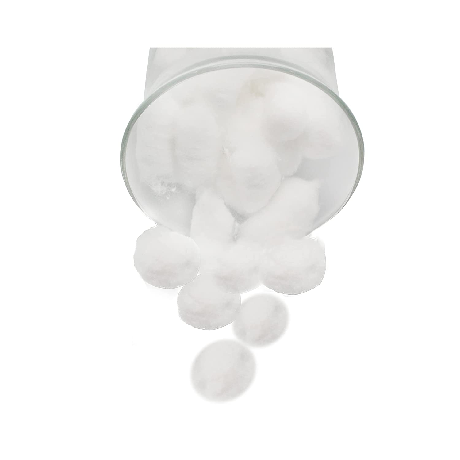 Dukal 801 Cotton Balls, Non Sterile, Medium, White