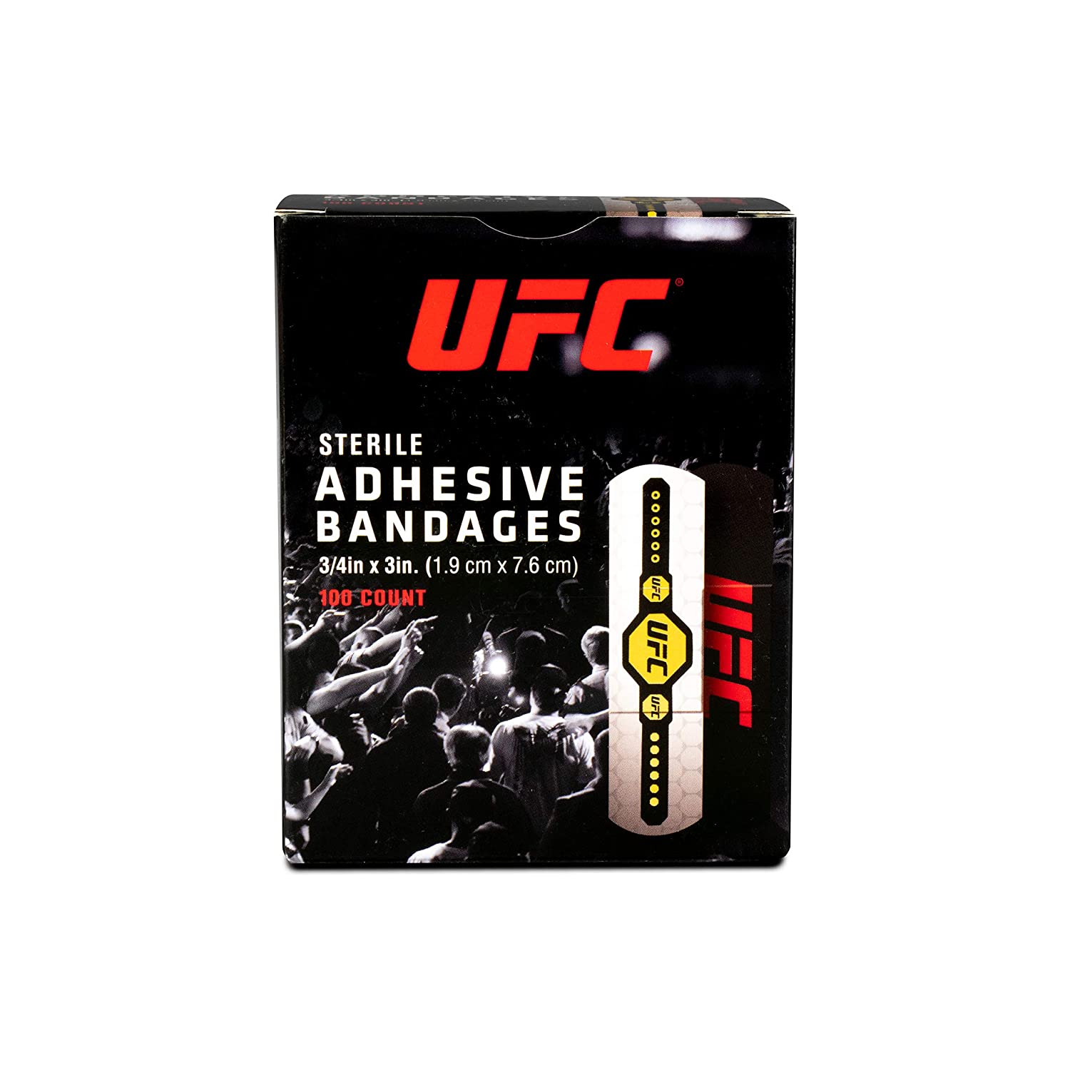Dukal UFC Adhesive Bandages, Assorted Styles, 3/4"x3" 100 Ct.