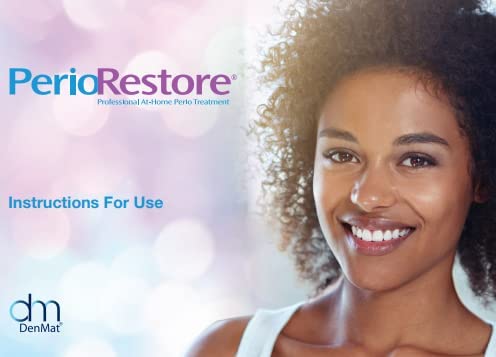 Perio Restore® Gel 3 Ounce Tube. 1.7% Hydrogen Peroxide Oral Cleansing Treatment Gel. Mint Flavor