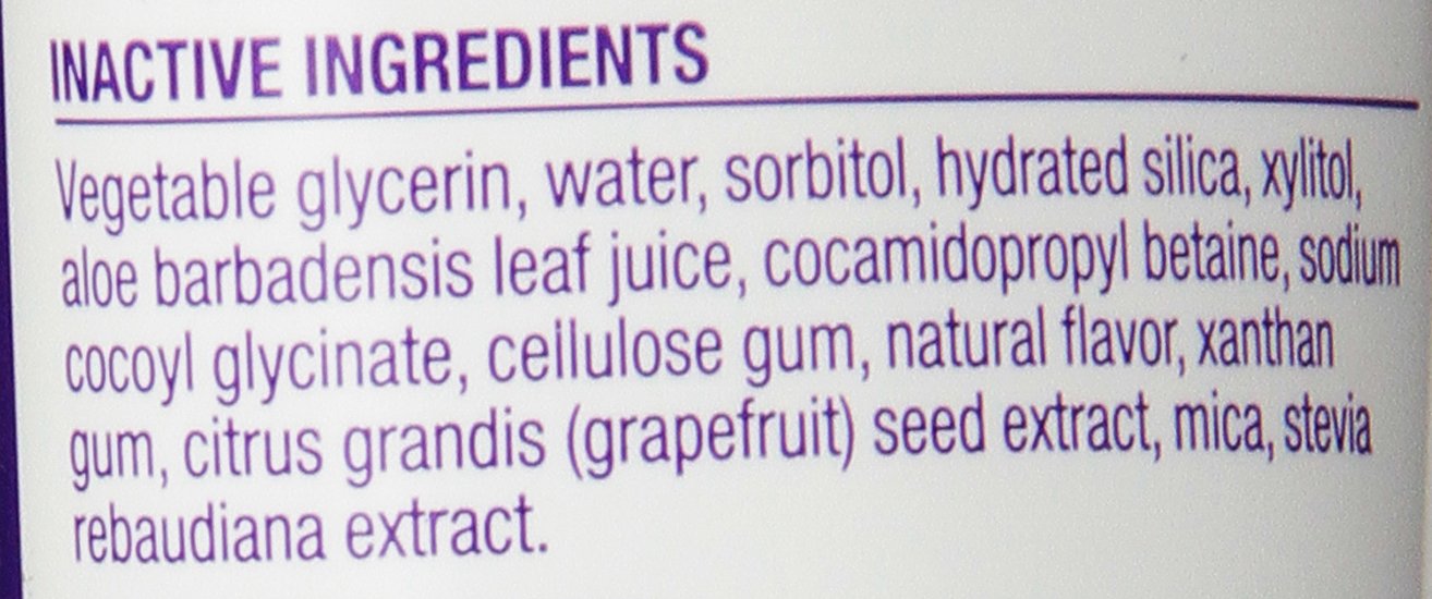 The Natural Dentist Cavity Zapper Fluoride Gel Toothpaste For Kids Daily Use, Not Yucky Grape Flavor, 5 Ounce Tube, Reduces Plaque, Helps Prevent Gingivitis and Cavities, No SLS, Sulfate Free