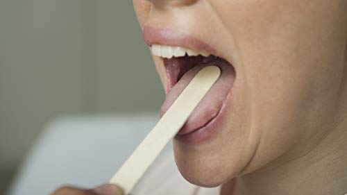 Dukal Tongue Depressors 6 inch. Pack of 100 Disposable Depressors for Seniors. Sterile wooden tongue depressors. Clean & Smooth. Latex-free, single use, wood