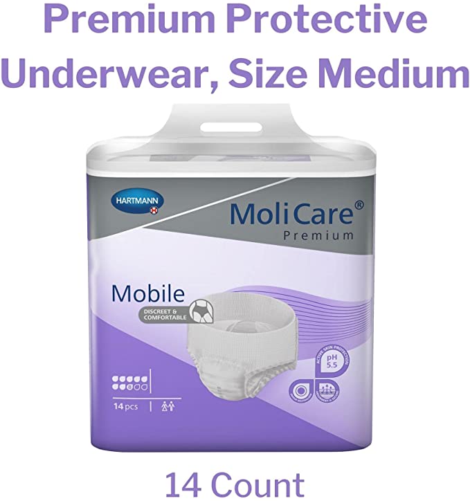 MoliCare Premium Mobile 8D Incontinence Underwear for Adults - Disposa