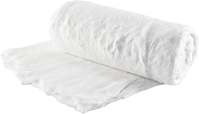 Dukal White Cotton Roll. Roll of Non-sterile Cotton for Wound Care. Soft and Absorbent, 100% Cotton. Re-sealable Drawstring polybag. White, Single use