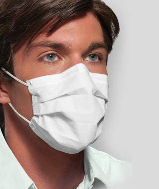Crosstex Securefit Ultra Sensitive Earloop Mask, White GCFCXSSF