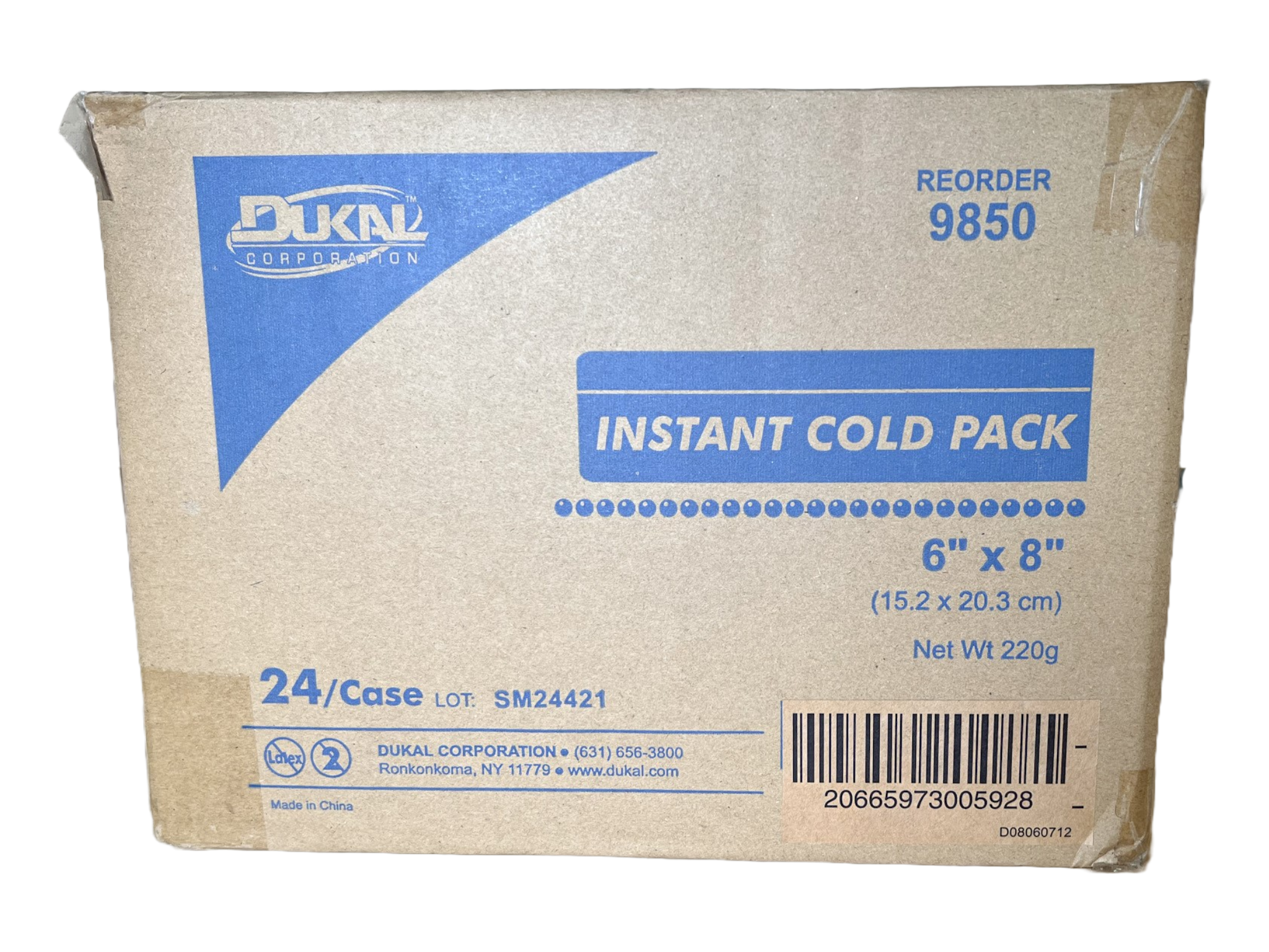 Dukal 9850 Instant Cold Pack, Non-Sterile (Pack of 24)